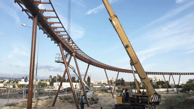 Kato Paphos Bridge Cyprus Island