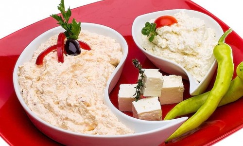 Tirokafteri (Spicy cheese dip)