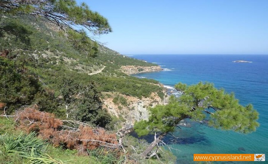 Akamas Peninsula in Cyprus