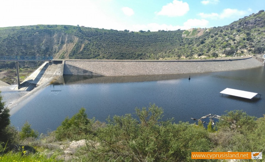 Polemidia Dam Limassol overflowing