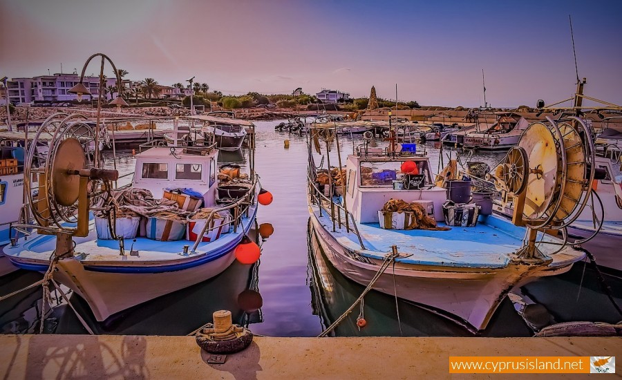 agia triada fishing refuge paralimni