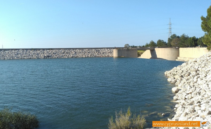 Asprokremmos Dam Overflowing 2