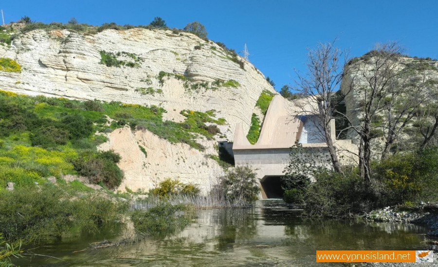 Asprokremmos Dam Overflowing 3