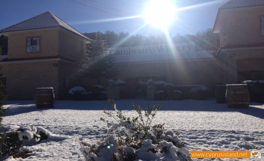 lambouri winery snow