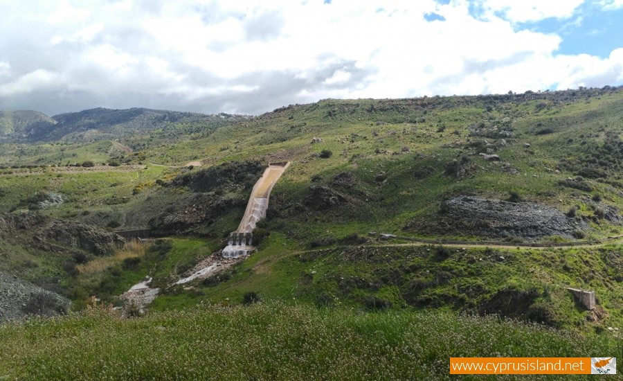 Mavrokolympos Dam Overflowing 5