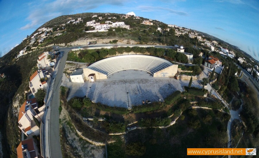 Tala Ampitheatre aerial view