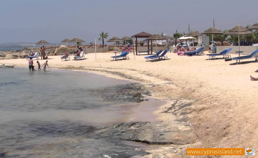 ayia thekla beach