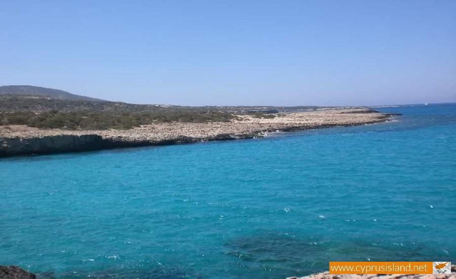 cyprus blue lagoon sea