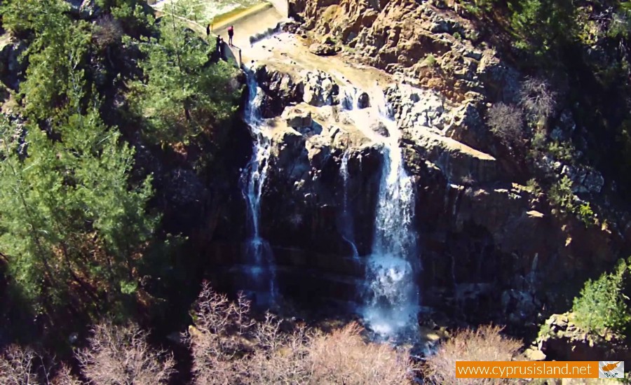 cyprus nature waterfall