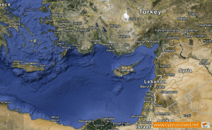 Cyprus map | Where is Cyprus | Location and map of Cyprus