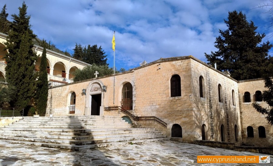 Agios Neophytos Monastery entrance