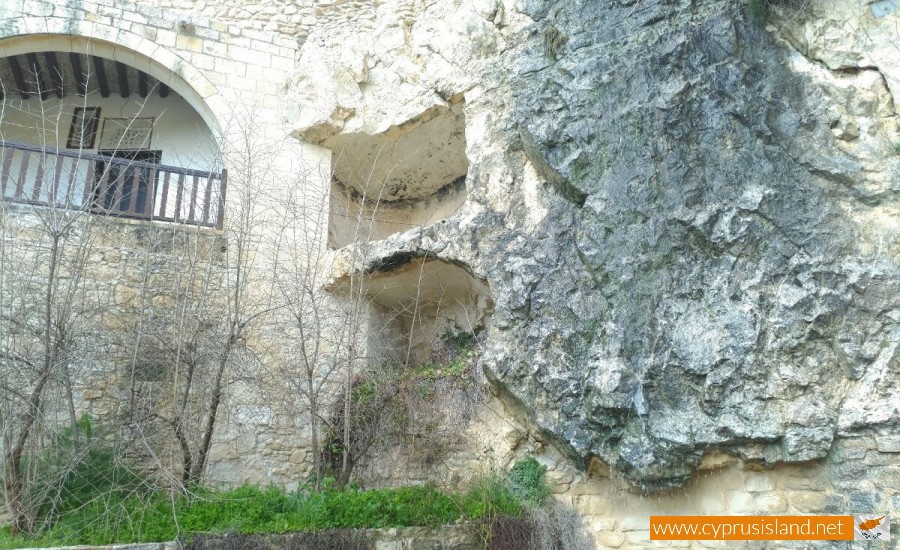 Agios Neophytos Monastery waterfall