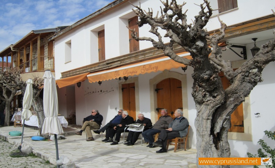 omodos limassol village