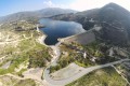 Germasogeia Dam aerial view