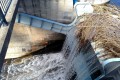 Germasogeia Dam overflowing